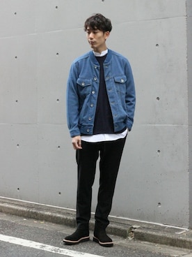 「Journal Standard TRISECT（トライセクト）のアイテム」を使った、Rikuさん（メンズ・181cm）の冬コーディネート