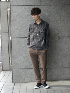 「Journal Standard TRISECT（トライセクト）のアイテム」を使った、Rikuさん（メンズ・181cm）の冬コーディネート