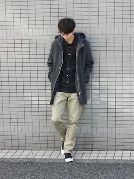 「Journal Standard TRISECT（トライセクト）のアイテム」を使った、Rikuさん（メンズ・181cm）の冬コーディネート