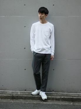 Rikuさん(メンズ・181cm)の春コーディネート