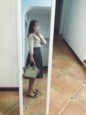 「maca（マカ）のアイテム」を使った、アカネさん（レディース・153cm）の秋コーディネート