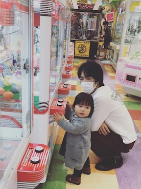 あずささん（キッズ・70cm）の秋コーディネート