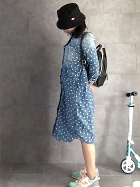 「AS KNOW AS」｜「アイテム（ワンピース/ドレス）」を使った、RosaOrientisさん（レディース・161cm）の秋コーディネート