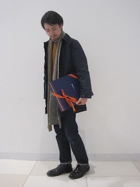 DENIME THE STORE ららぽーと新三郷店さん(メンズ・171cm)の冬コーディネート