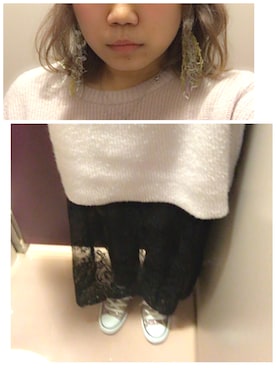 「H&M（エイチ・アンド・エム）のアイテム（その他パンツ）」を使った、あすかさん（レディース・153cm）の春コーディネート