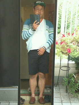 「SBCY Sport（エスビーシーワイスポーツ）のアイテム」を使った、チャッピー＠人間ゆるキャラシンガーさん（メンズ・171cm）の秋コーディネート