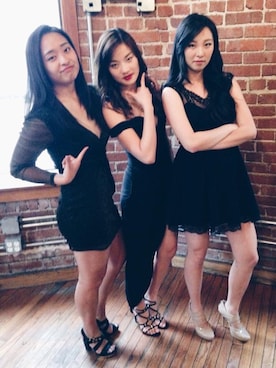 「TOBI（-）のアイテム」を使った、Lisa Yanさん（レディース・173cm）の夏コーディネート