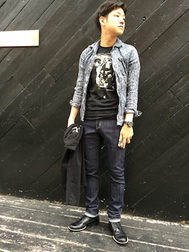 UCさん（メンズ・173cm）の春コーディネート