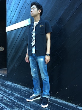 UCさん（メンズ・173cm）の夏コーディネート