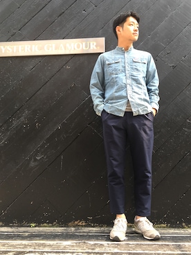 UCさん（メンズ・173cm）の夏コーディネート