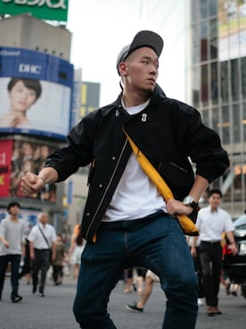 「INTERBREED」｜YOHさん（メンズ・175cm）の秋コーディネート