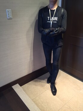 「adidas by Stella McCartney（アディダスバイステラマッカートニー）のアイテム（ジャケット/アウター）」を使った、shiroさん（メンズ・171cm）の冬コーディネート