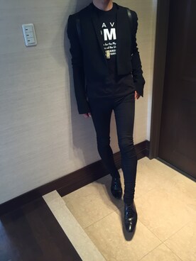 「HAIDER ACKERMANN（ハイダーアッカーマン）のアイテム（ジャケット/アウター）」を使った、shiroさん（メンズ・171cm）の春コーディネート