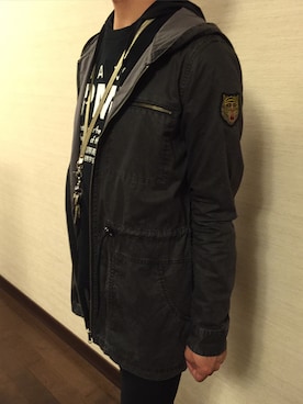 「RVCA（ルーカ）のアイテム（ジャケット/アウター）」を使った、shiroさん（メンズ・171cm）の夏コーディネート