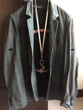 「KRIS VAN ASSCHE（クリスヴァンアッシュ）のアイテム（ジャケット/アウター）」を使った、shiroさん（メンズ・171cm）の夏コーディネート