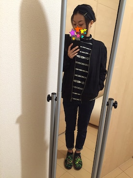 「ARROW（アロー）のアイテム（その他アウター）」を使った、ちゃくらんさん（レディース・153cm）の秋コーディネート