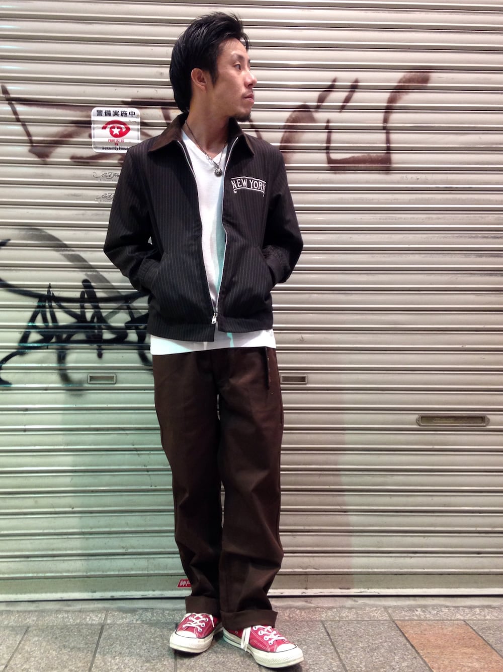 schott（ショット）の「Schott/ショット/STRIPED WORK JACKET