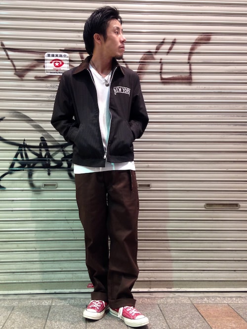 schott（ショット）の「Schott/ショット/STRIPED WORK JACKET