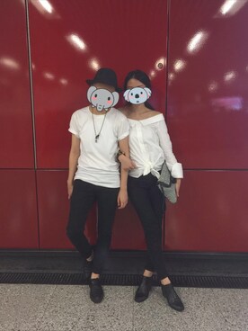「Alexander McQueen（アレキサンダーマックイーン）のアイテム（アクセサリー）」を使った、123meさん（メンズ・168cm）の秋コーディネート