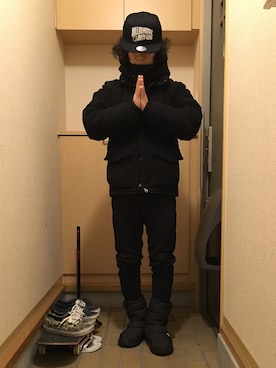 「ビリオネア・ボーイズ・クラブ(Billionaire Boys Club)」｜Rさん（メンズ・162cm）の冬コーディネート