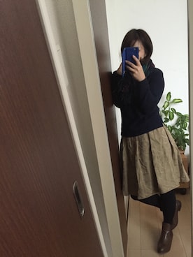 Ai さん（レディース・152cm）の冬コーディネート