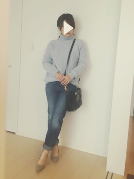 Ai さん（レディース・152cm）の冬コーディネート