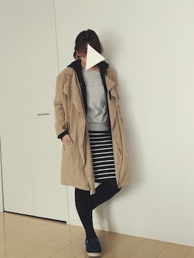 「chico_（チコ）のアイテム（ジャケット/アウター）」を使った、Ai さん（レディース・152cm）の冬コーディネート