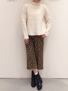 「sheta」｜Sheta staffさん（レディース・162cm）の冬コーディネート