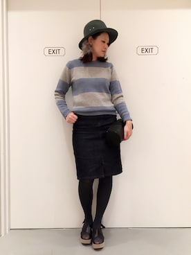 「sheta」｜Sheta staffさん（レディース・165cm）の冬コーディネート