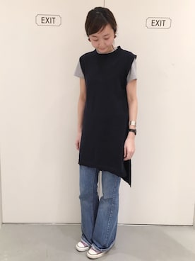 「sheta」｜Sheta staffさん（レディース・157cm）の春コーディネート