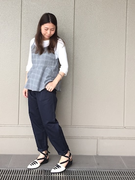 「sheta」｜Sheta staffさん（レディース・155cm）の春コーディネート