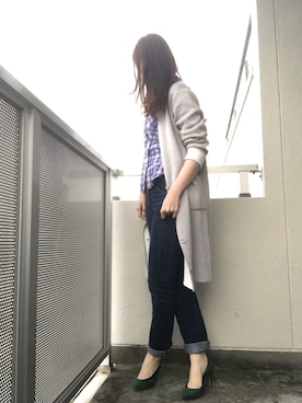 「DRWCYS（ドロシーズ）のアイテム（パンプス）」を使った、ゆきまきさん（レディース・169cm）の春コーディネート