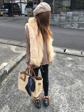 Milyさん(レディース・157cm)の冬コーディネート