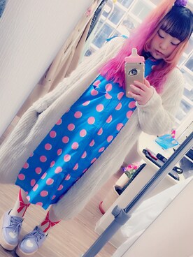 「H&M DIVIDED（エイチアンドエム　ディヴァイデッド）のアイテム（その他アウター）」を使った、粥さん（レディース・150cm）の春コーディネート