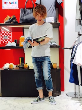 SHOさん(メンズ・165cm)の夏コーディネート