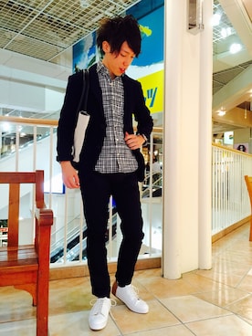 SHOさん（メンズ・165cm）の秋コーディネート