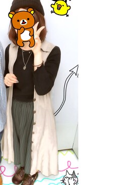 やざこさん（レディース・155cm）の秋コーディネート