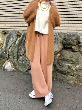 「PROFILE（プロフィール）のアイテム」を使った、pirochanさん（レディース・144cm）の冬コーディネート