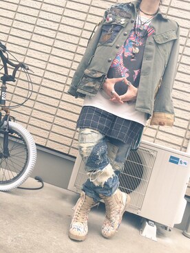 ☮NAYUT∀卍さんのコーディネート