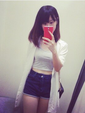 「欧美」｜shuyiさん（レディース・158cm）の秋コーディネート