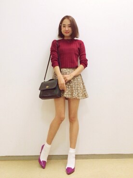 ベイカー恵利沙さんのコーディネート