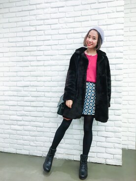 ベイカー恵利沙さんのコーディネート