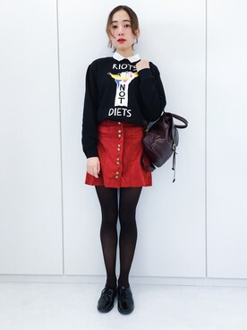 ベイカー恵利沙さんのコーディネート