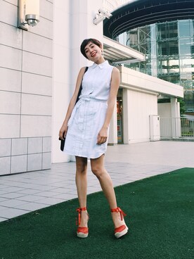 ベイカー恵利沙さんのコーディネート