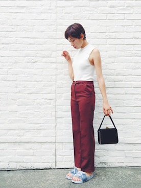 ベイカー恵利沙さんのコーディネート