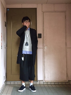 「アイテム（その他アウター）」を使った、バターピーナッツさん（メンズ・170cm・20代）の冬コーディネート
