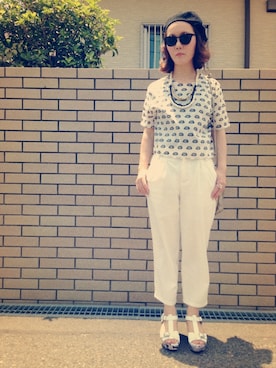 いのうえまいさん（レディース・157cm）の夏コーディネート