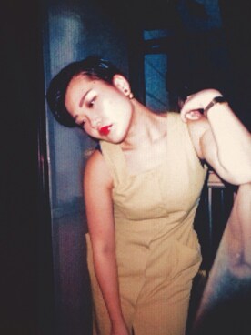 「CONVERSE（コンバース）のCONVERSE CVS ALLSTAR OX（スニーカー）」を使った、なめまるさん（レディース・156cm）の秋コーディネート