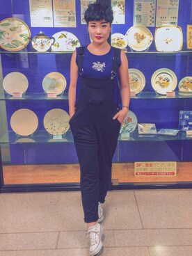 「原宿」｜なめまるさん（レディース・156cm）の秋コーディネート