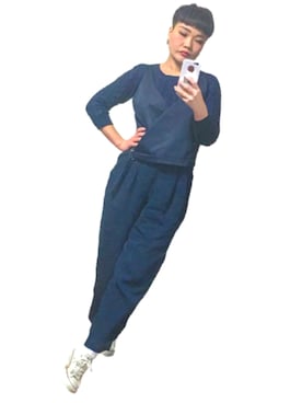 「CONVERSE（コンバース）のCONVERSE CVS ALLSTAR OX（スニーカー）」を使った、なめまるさん（レディース・156cm）の冬コーディネート